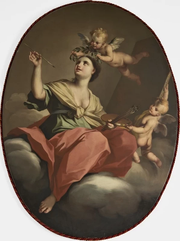 Allegoria della pittura - Galleria Comunale d'Arte Moderna